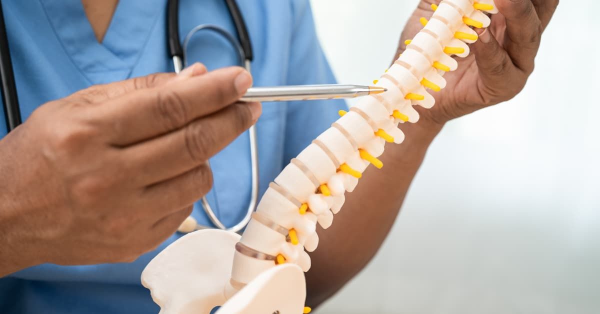 Laser spine surgery with no bone drilling